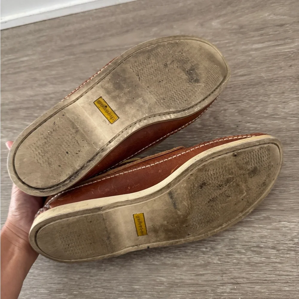 YUKETEN Leather Boat Shoes